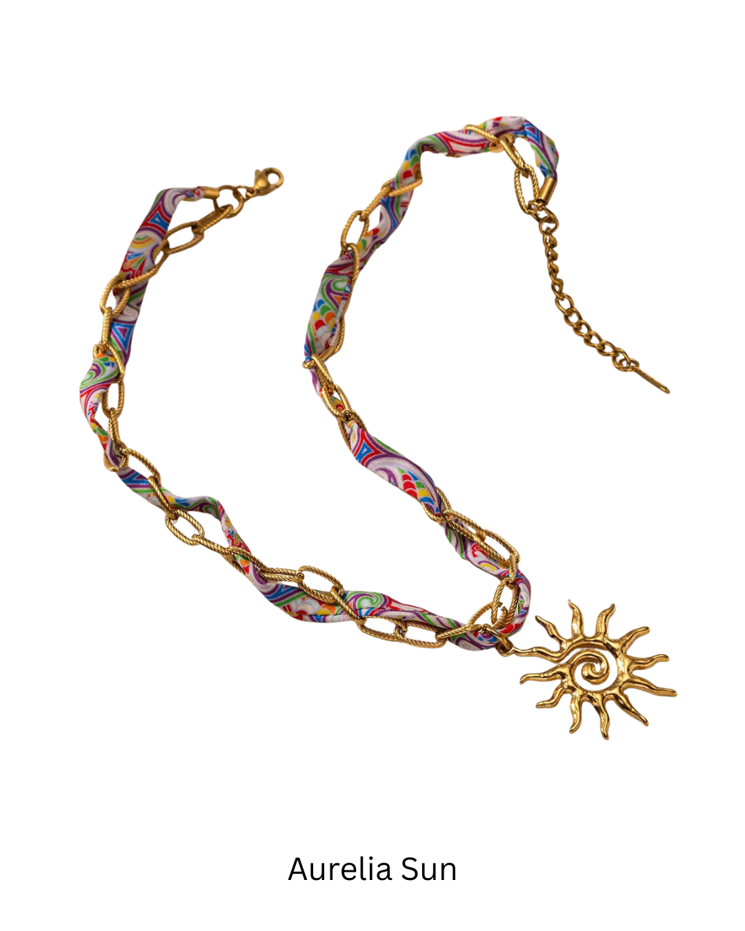 Sunlit Riviera - Aurelia Sun Necklace