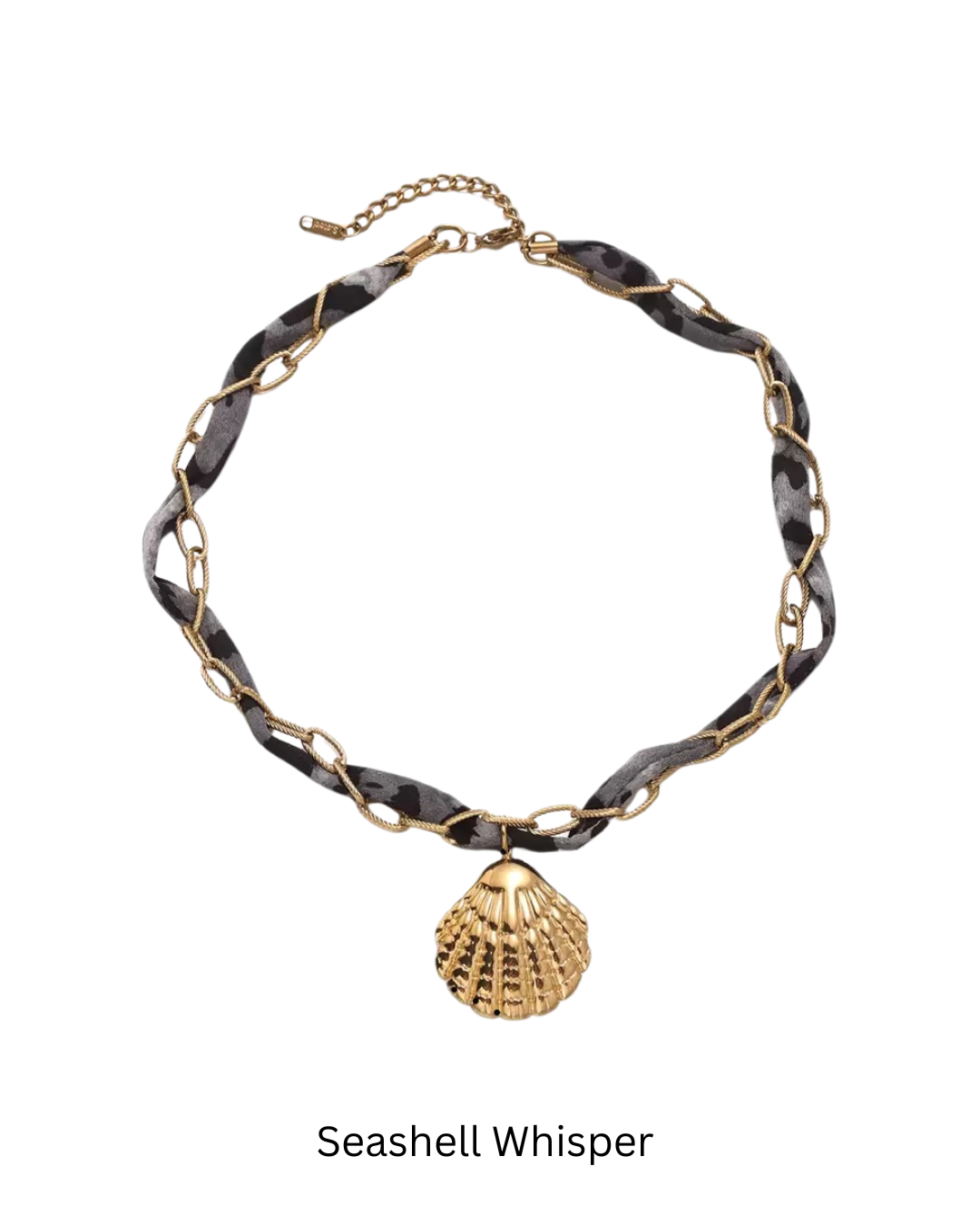 Sunlit Riviera - Seashell Whisper Necklace