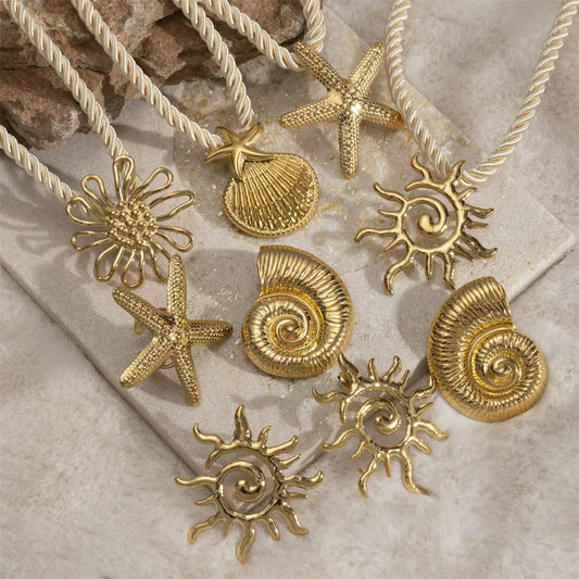 Aegean Artefacts - Concha Aurelia Necklace